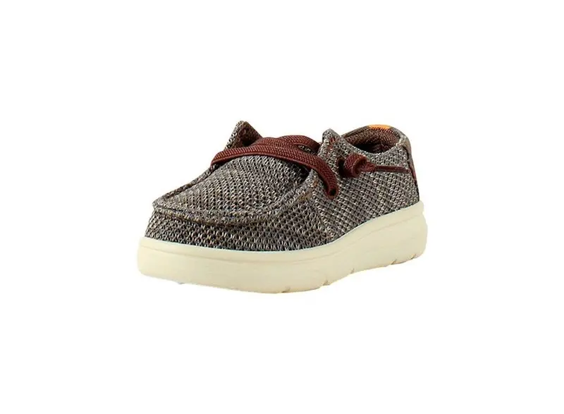 Toddler Ariat Brown Aztec Hilo Shoe 1