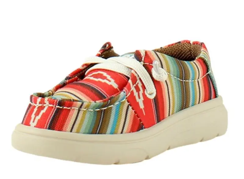 Toddler Ariat Pastel Serape Hilo Shoes 1