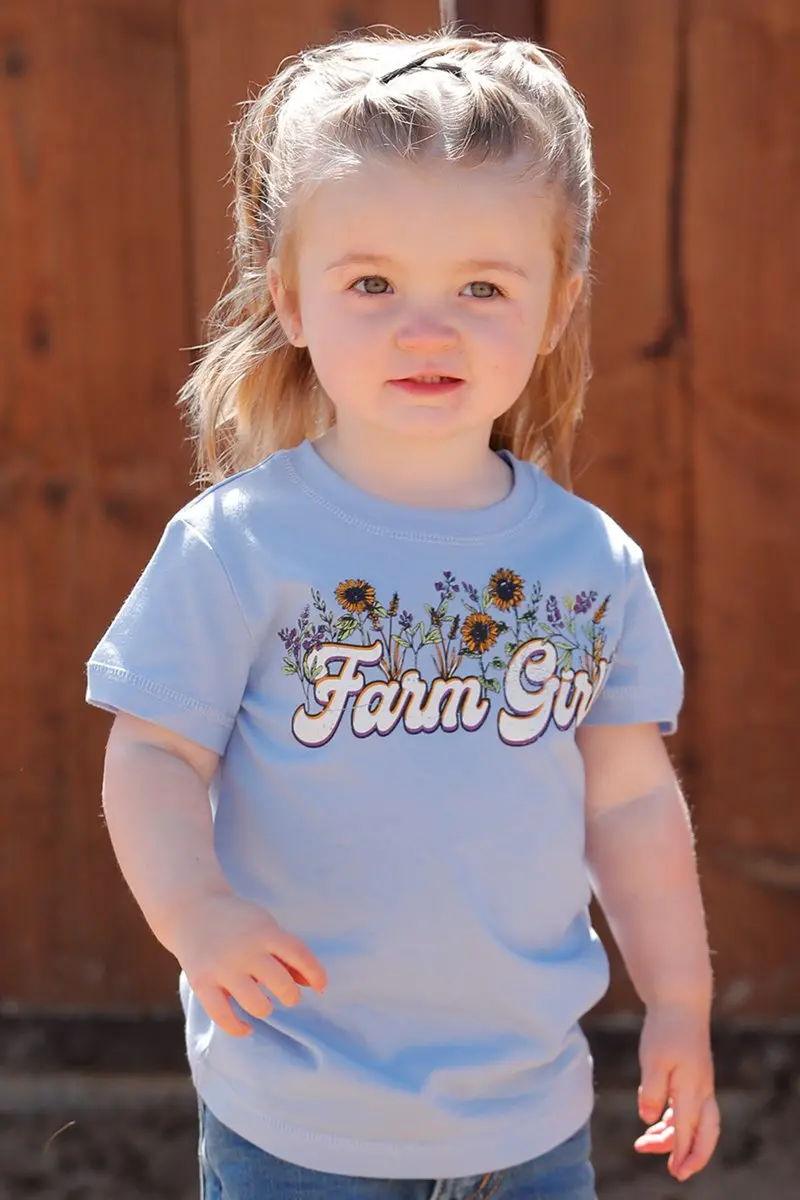 Toddler Girl's Cruel Farm Girl Graphic Tee 1