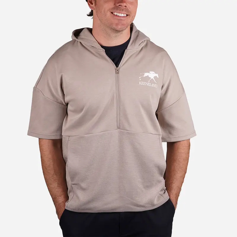 Under Armour Keeneland Men's Short Sleeve 1/2 Zip Hoodie 1