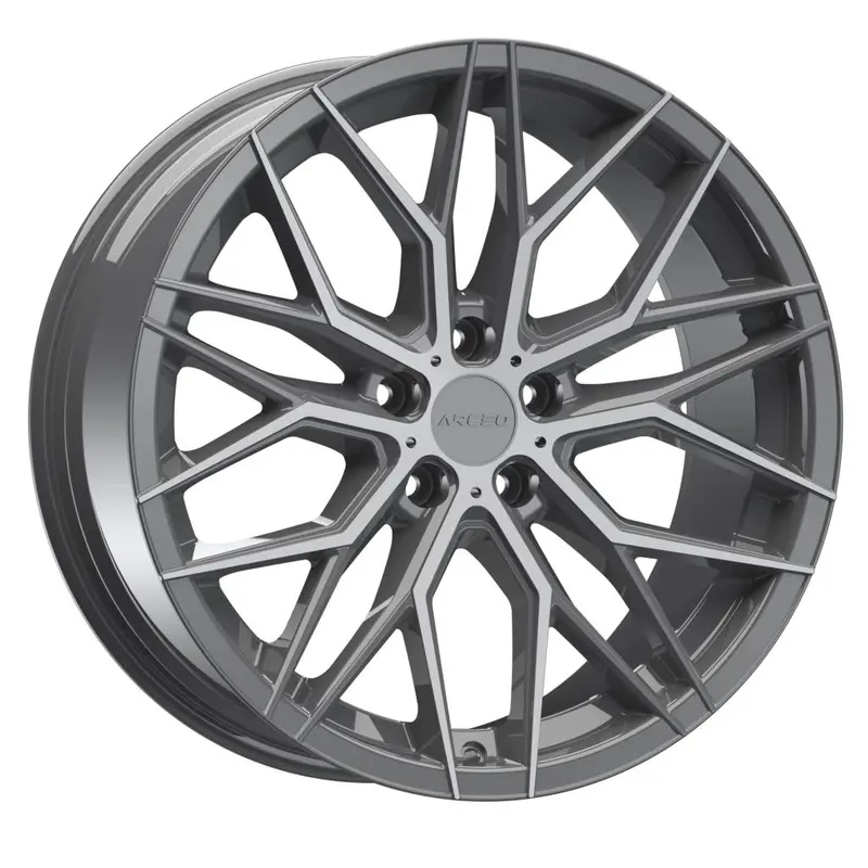 Valencia Arc-18141-20 8.5X18"-5X112 Et35 73.1 Titanium Diamond Jant (4 Adet) 1