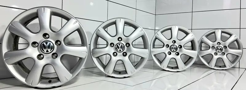 Volkswagen 17' Touarega 7L, 7L6601025f, 5X130, Et-55, Srebrny 1