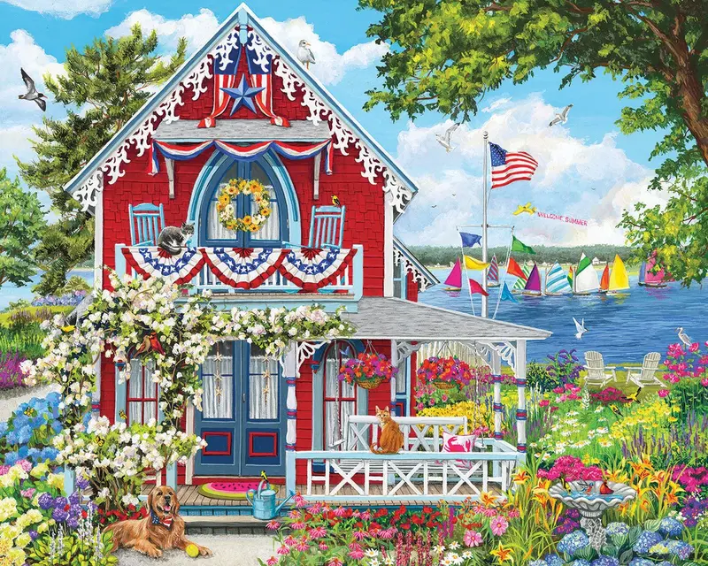 Welcome Summer (2198Pz) - 500 Piece Jigsaw Puzzle 1