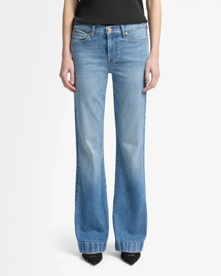 Women's 7 For All Mankind Pine Tailorless Dojo Jean 1