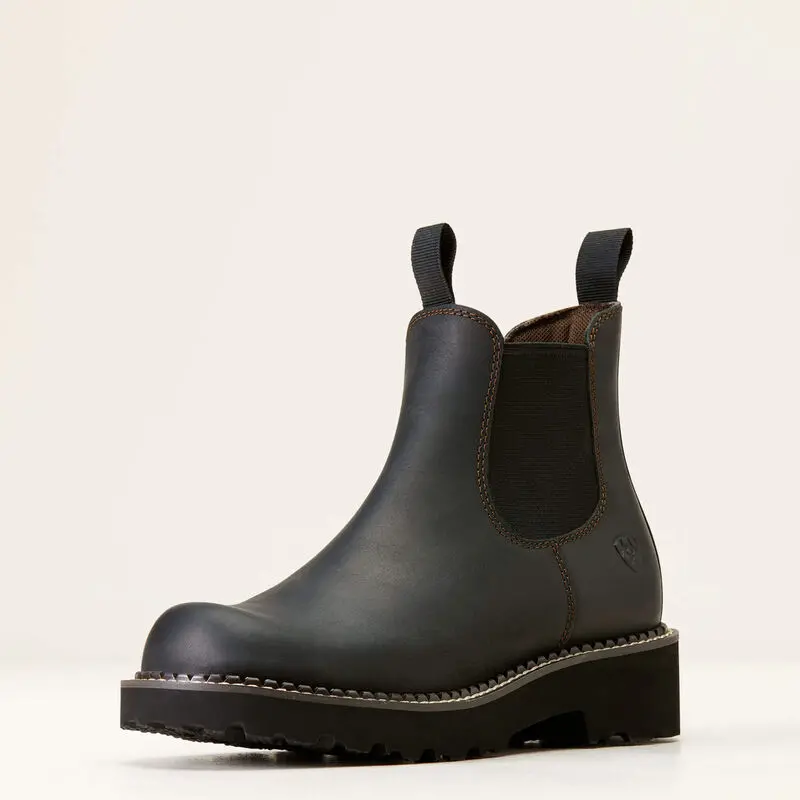 Women's Ariat Black Fatbaby Twin Gore Boot 1