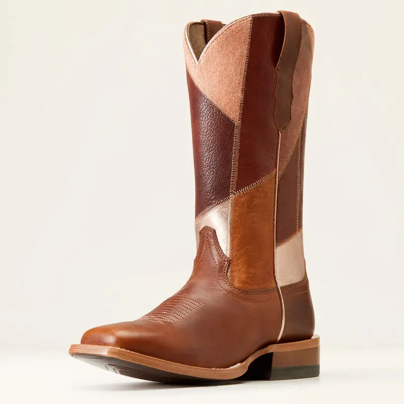 Women's Ariat Frontier Patchwork Boot 1