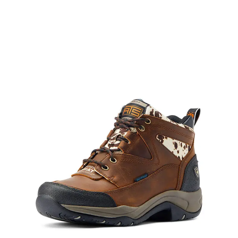 Women's Ariat Terrain H2o Speckled Cow Boot 1