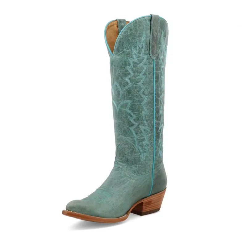 Women's Black Star Sierra Dusty Turquoise Boot 1