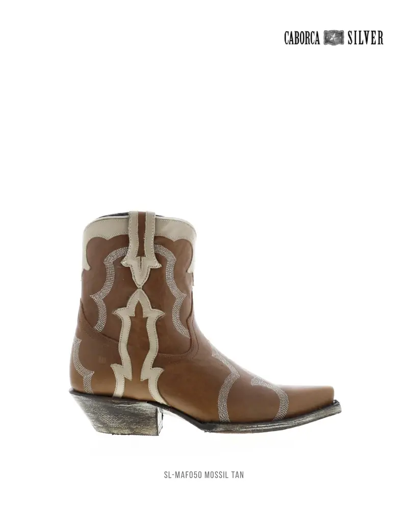 Women's Caborca Lorrie Tan Zip Bootie 1