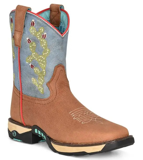 Women's Corral Tan Hydro Resist Cactus Farm & Ranch Boot 1