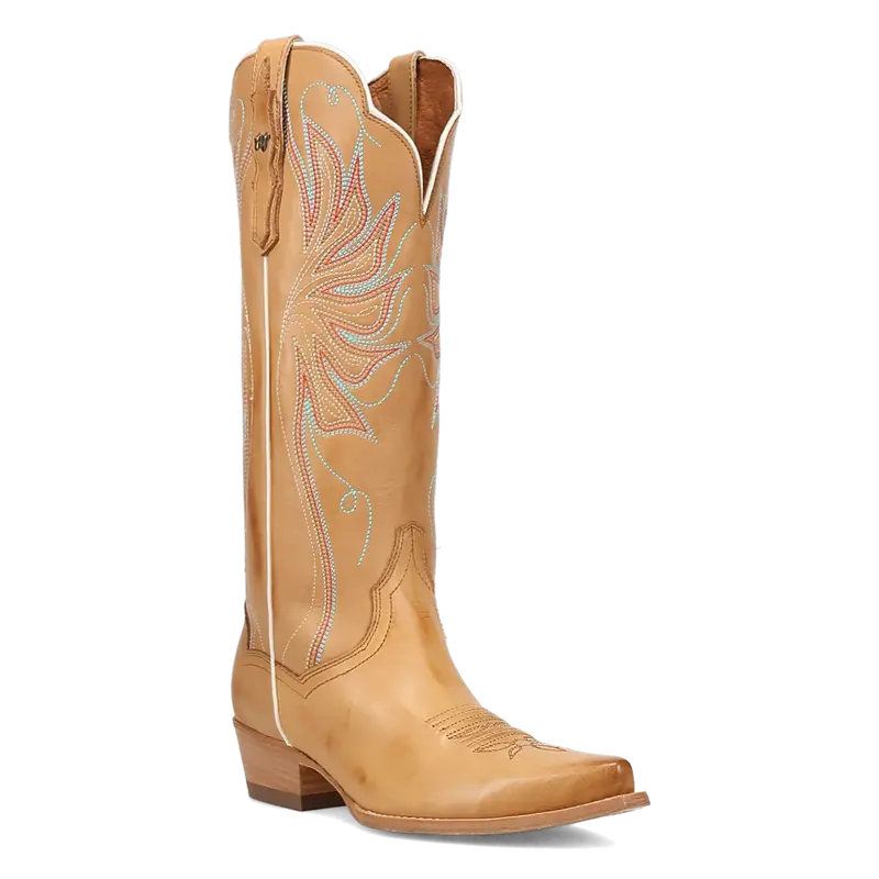Women's Dan Post Gracie Tan Snip Toe Boot 1