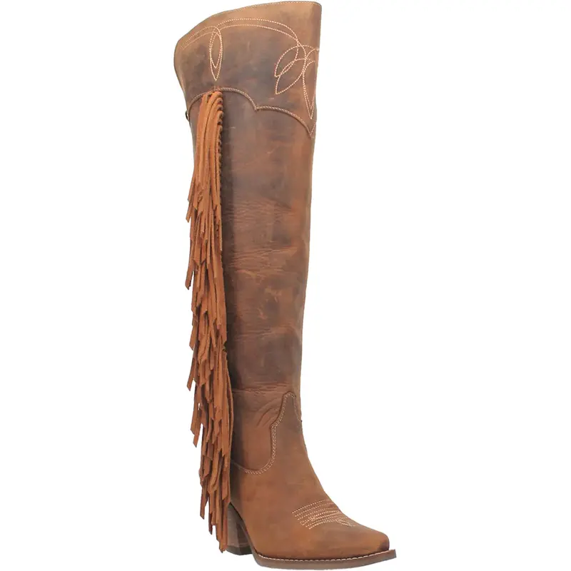 Women's Dingo Sky High Brown Boot 1