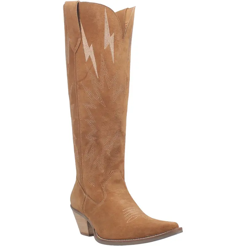 Women's Dingo Thunder Road Camel Boot 1