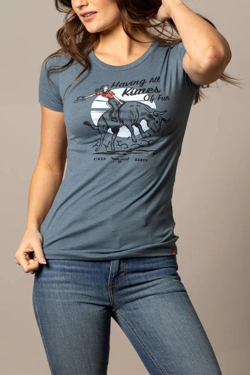 Women's Kimes All Kimes Of Fun Graphic Tee 1