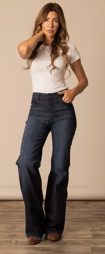 Women's Kimes Olivia Dark Wash Jean 1