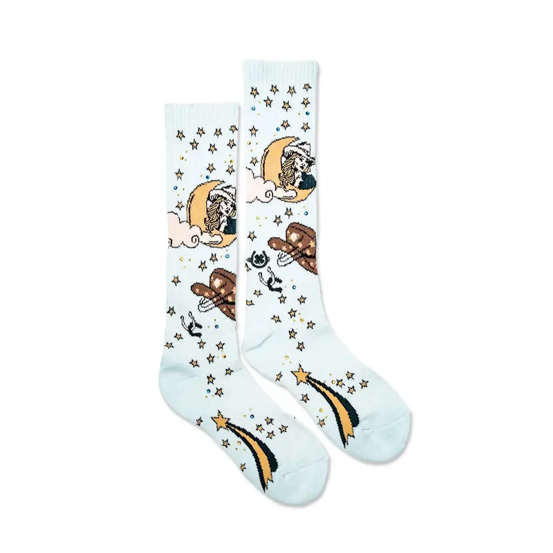 Women's Lucky Chuck Cosmic Cowgirl Socks 1