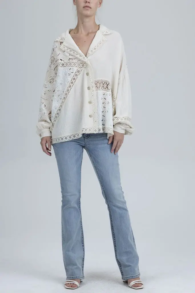 Women's Miss Me Multi Media Cardigan 1
