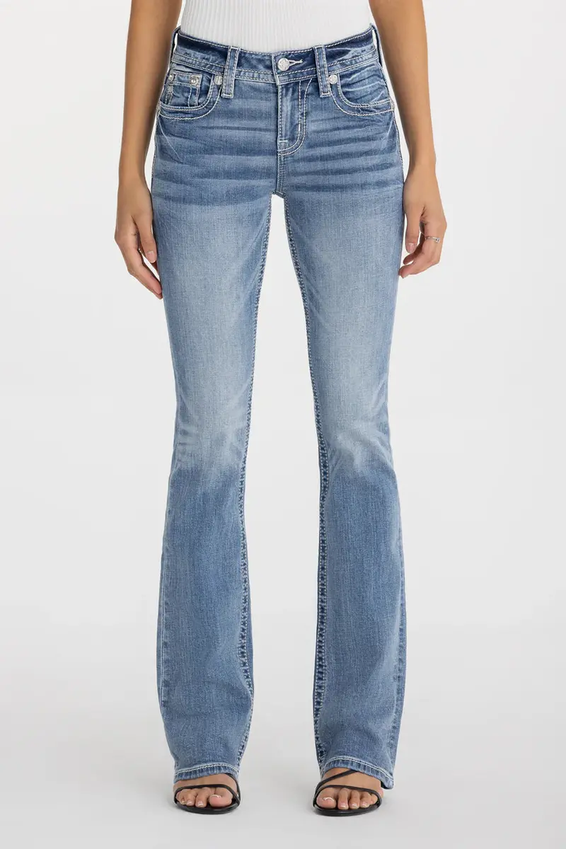 Women's Miss Me Wing Logo Jean 1