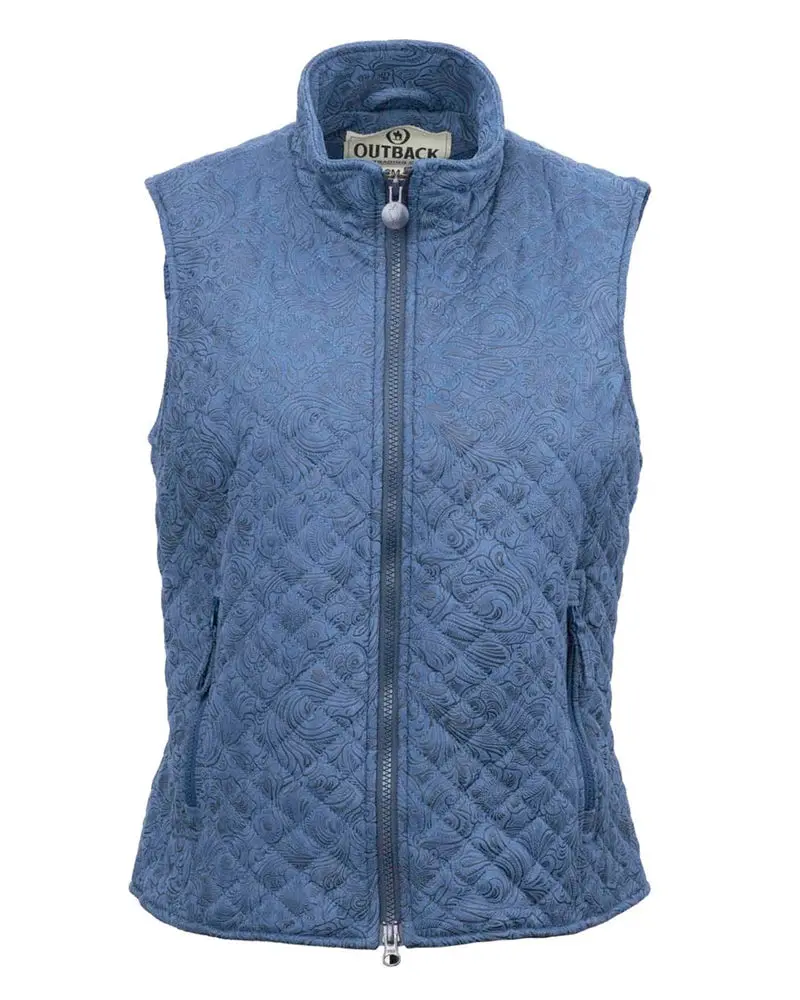Women's Outback Wilona Navy Vest 1