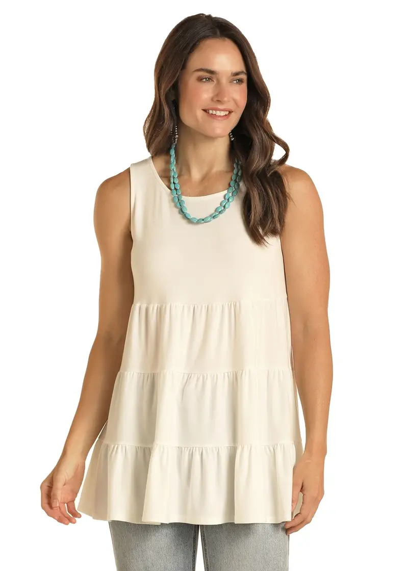 Women's Panhandle Tiered Tank Top 1