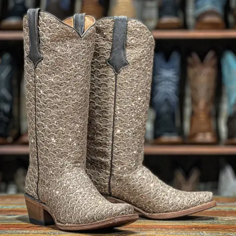 Women's Tanner Mark Brown Presley Dragon Boot 1