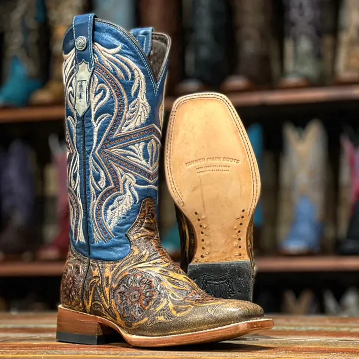 Women's Tanner Mark Hand Tooled Boot 1