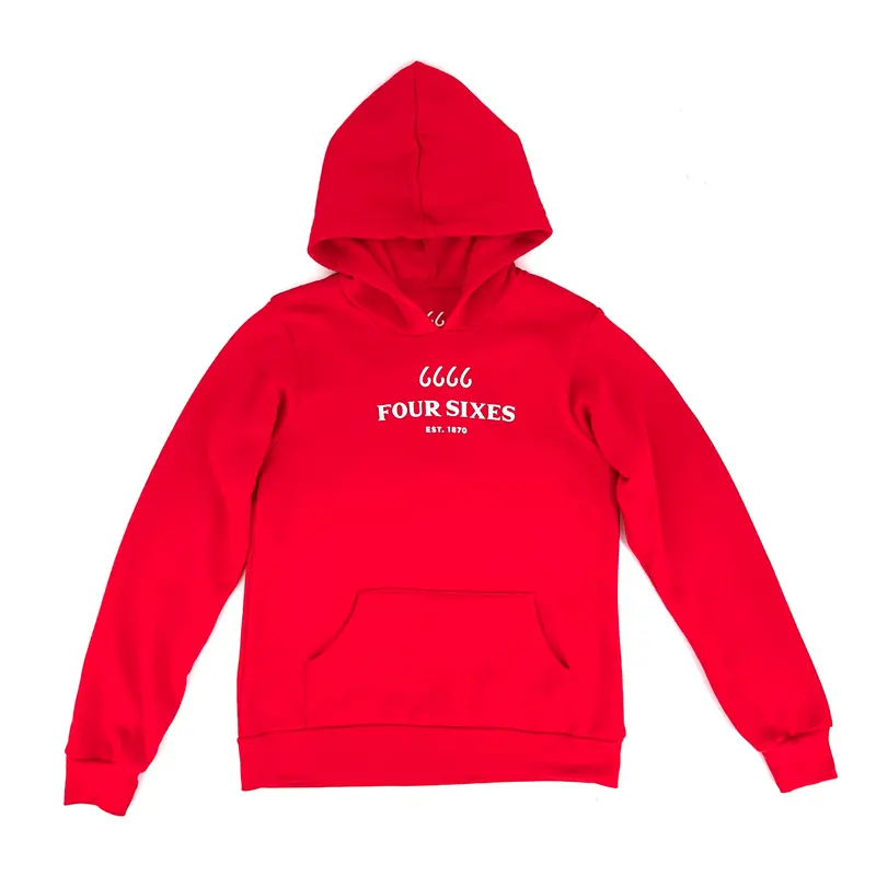 Youth Logo Hoodie - Red 1