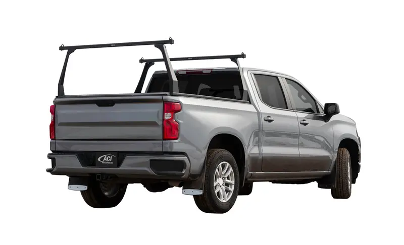 Adarac Aluminum Truck Bed Rack System – Matte Black, Heavy-Duty Modular Design 1