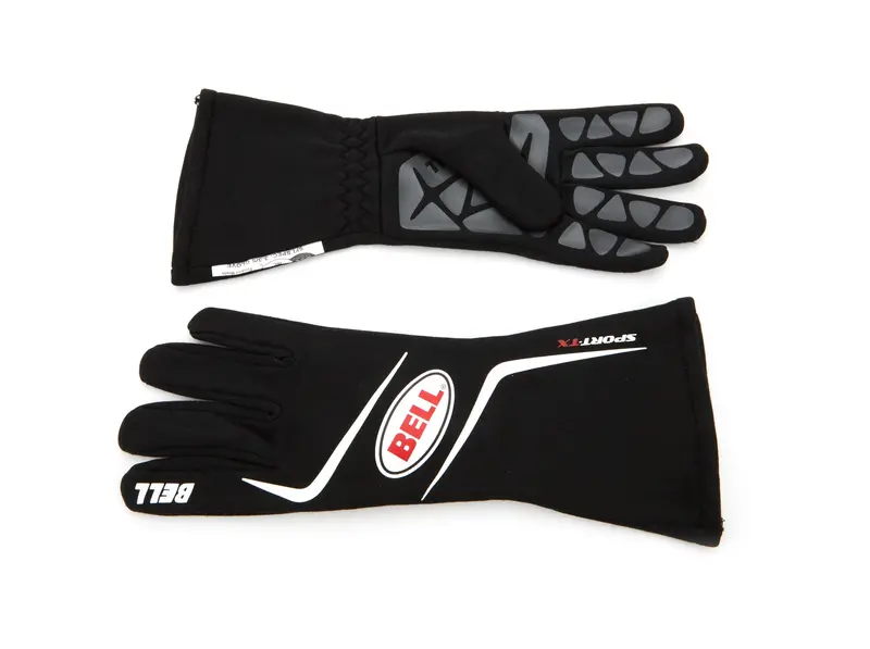 Bell Br20061 Sport-Tx Racing Glove – Black/Red, Size Small (Sfi 3.3/5 Certified) 1