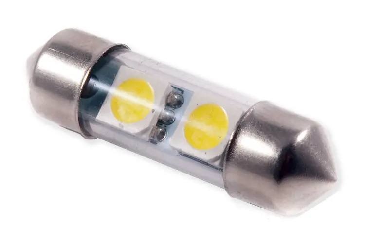 Diode Dynamics Dd0069S 31Mm Smf2 Led Bulb – Warm White, Single Diode 1