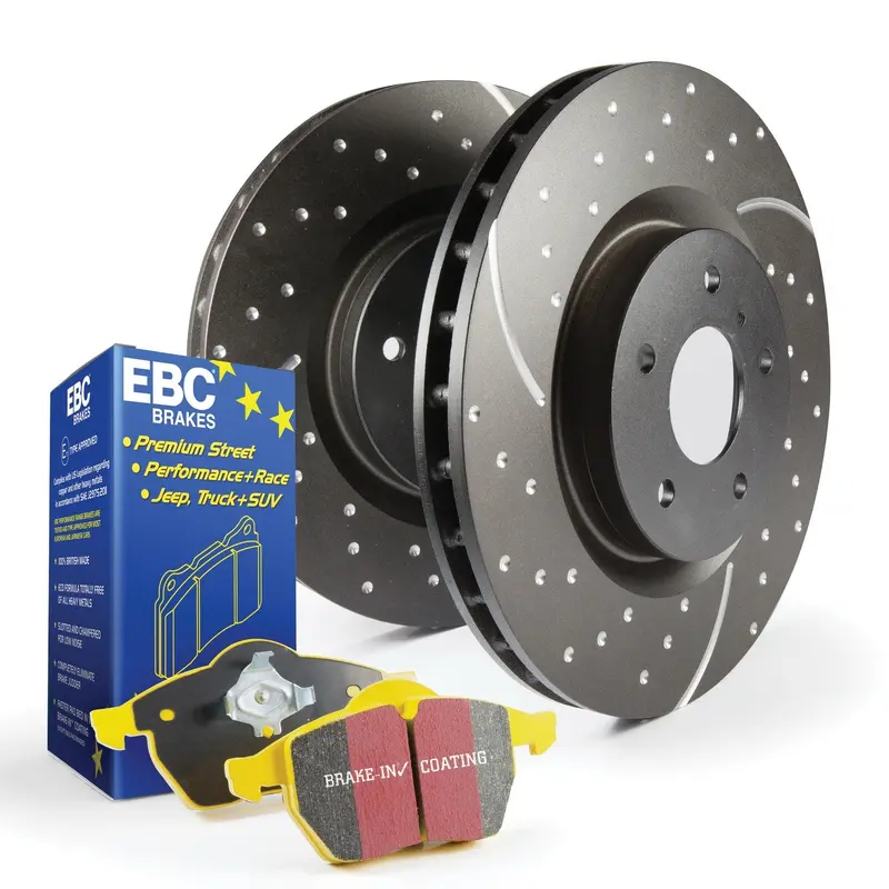 Ebc Yellowstuff Performance Brake Kit With Gd Rotors – S5 Series – Model S5Kf1031 1