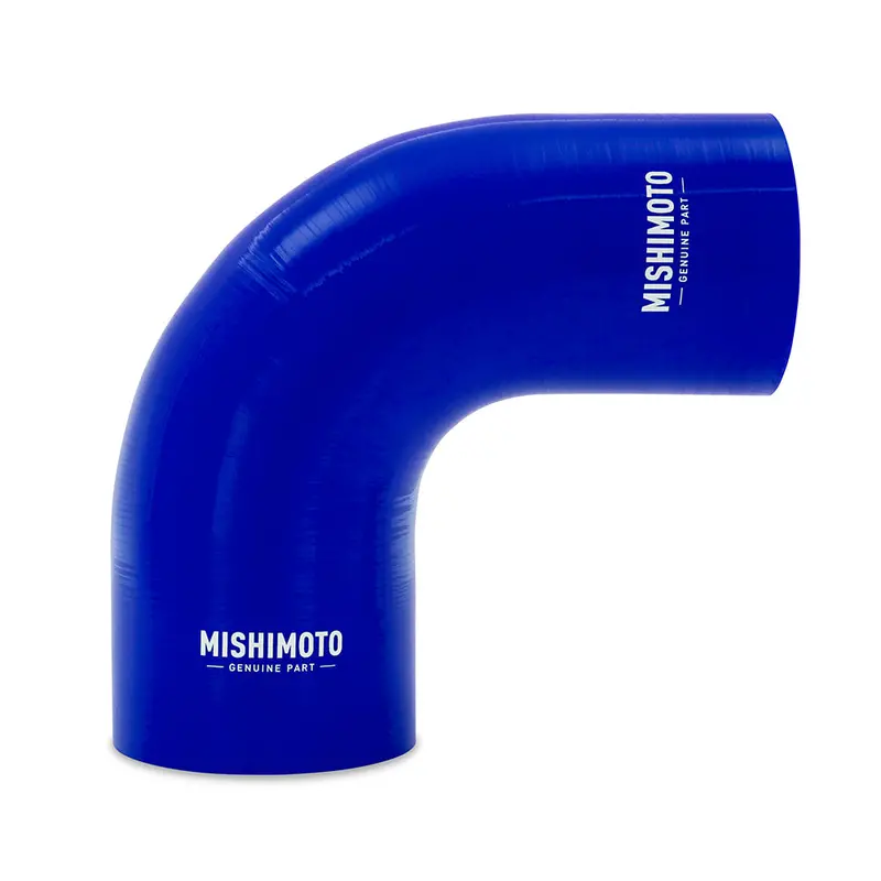 Mishimoto 90-Degree Silicone Coupler – Blue, 3.00” To 3.75” Transition (Mmcp-R90-30375Bl) 1