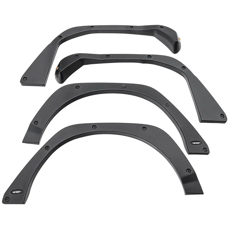 Rugged Ridge 11641.12 Full-Set Fender Flares – Front & Rear Fitment 1