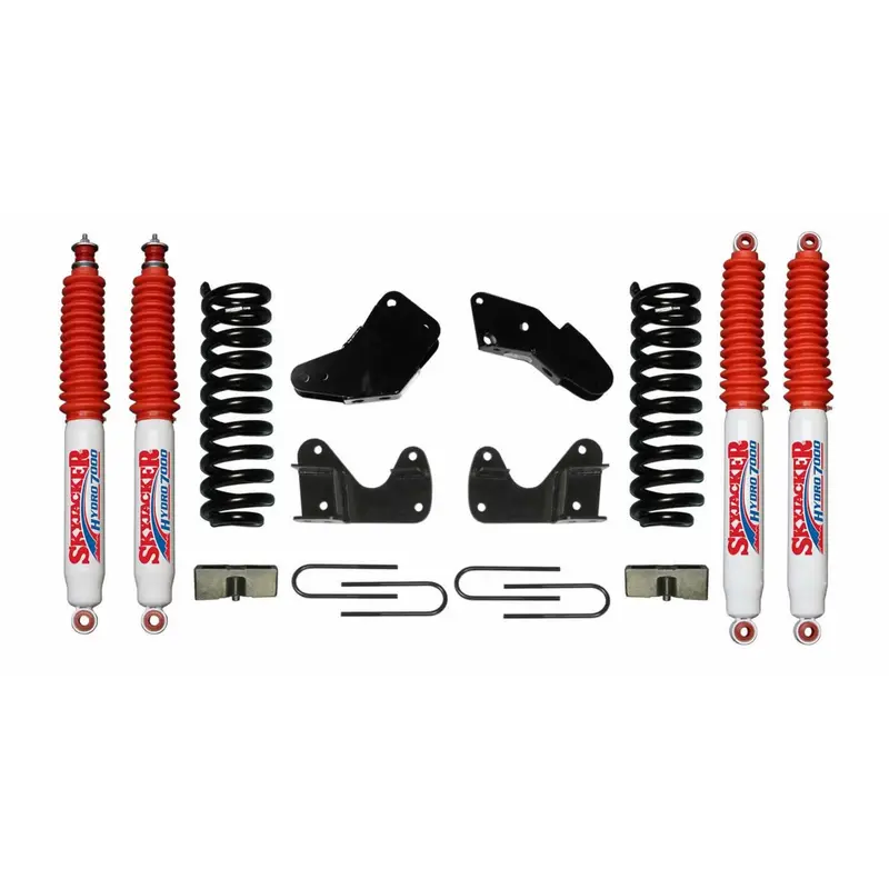 Skyjacker 134R2K-H 4-Inch Suspension Lift Kit For 1983–1997 Ford Ranger With Brackets, U-Bolts, And Blocks 1