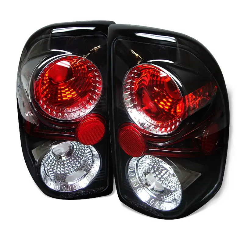 Spyder Euro-Style Black Tail Lights – Direct-Plug Replacement With Oem Bulbs (Pair) 1