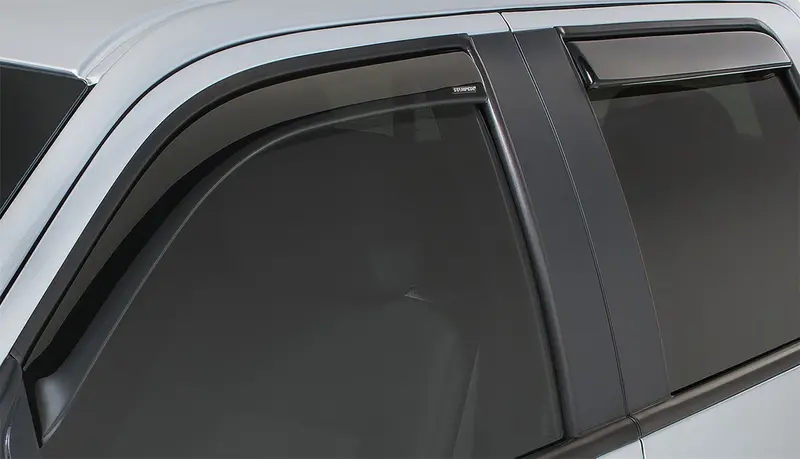 Stampede Snap-Inz™ In-Channel Smoke Sidewind Deflectors – 4-Piece Set 1