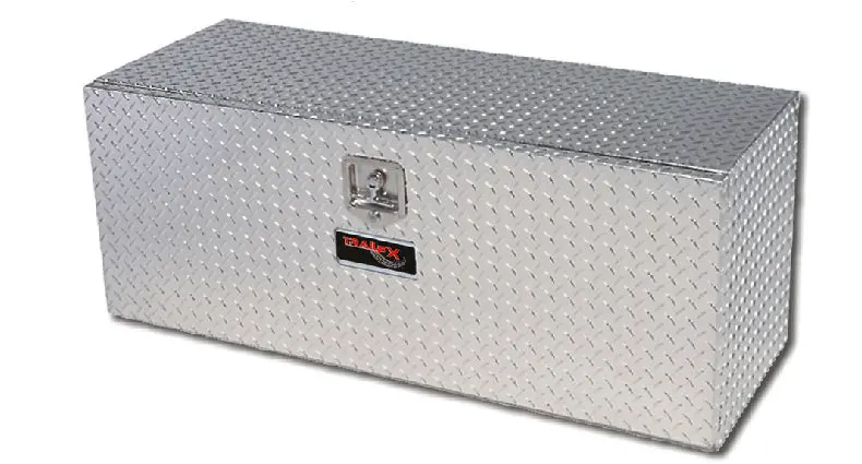 Trailfx 190601 Underbody Single-Lid Tread Plate – Bright Aluminum, 60" X 17.5" X 18" 1