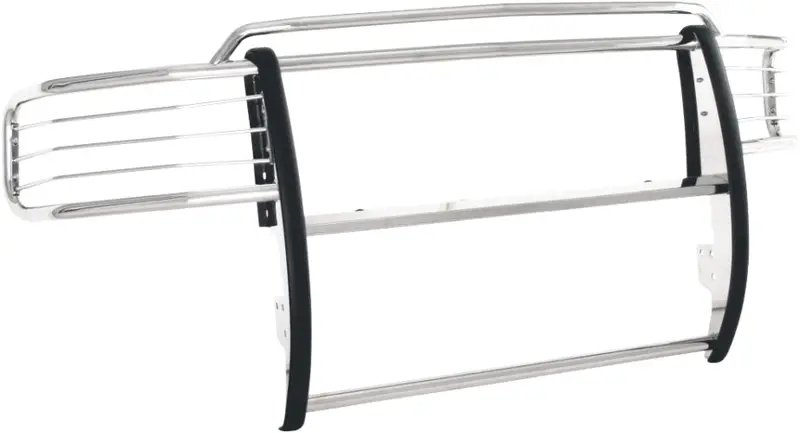 Trailfx Polished Stainless Steel Brush Guard – No Skid Plate Or Step Plate (Model E0010S) 1