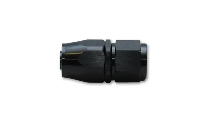 Vibrant Performance -12An Straight Hose End Fitting – 6061 Black Anodized Aluminum (Model 21012) 1