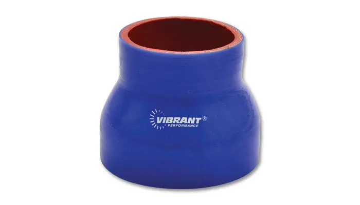 Vibrant Performance 2838B Blue 4-Ply Reducer Coupling – 1.75" X 2.5" X 3" 1