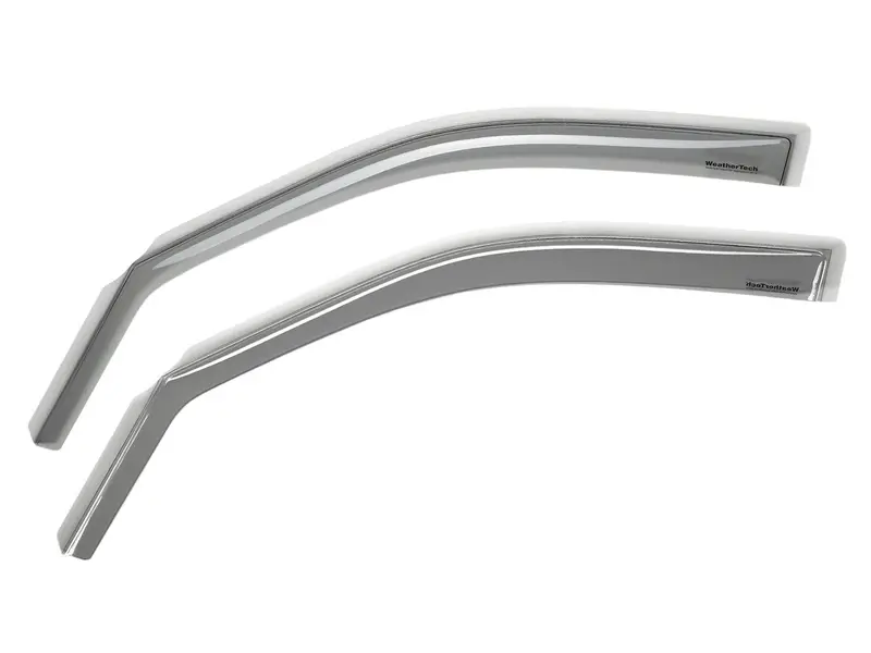 Weathertech Side Window Deflectors – Front, Light Smoke Tint 1